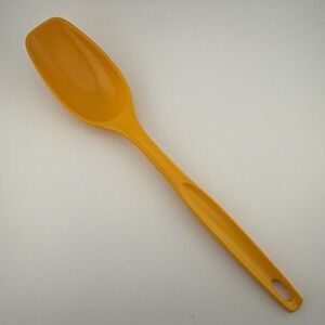 Vintage Foley Yellow Gold Nylon 11" Spoon Kitchen Utensil Sturdy Dipper MCM N